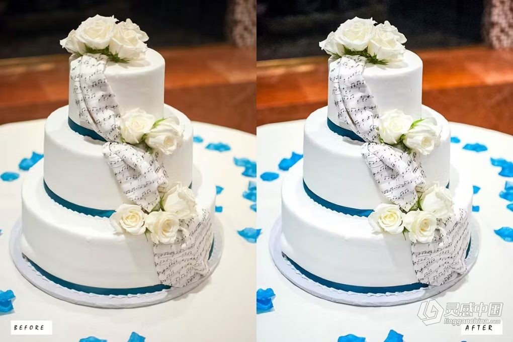 12种蛋糕冰激凌美食调色LR预设 12 Perfect Cake Lightroom Presets  灵感中国网 www.lingganchina.com