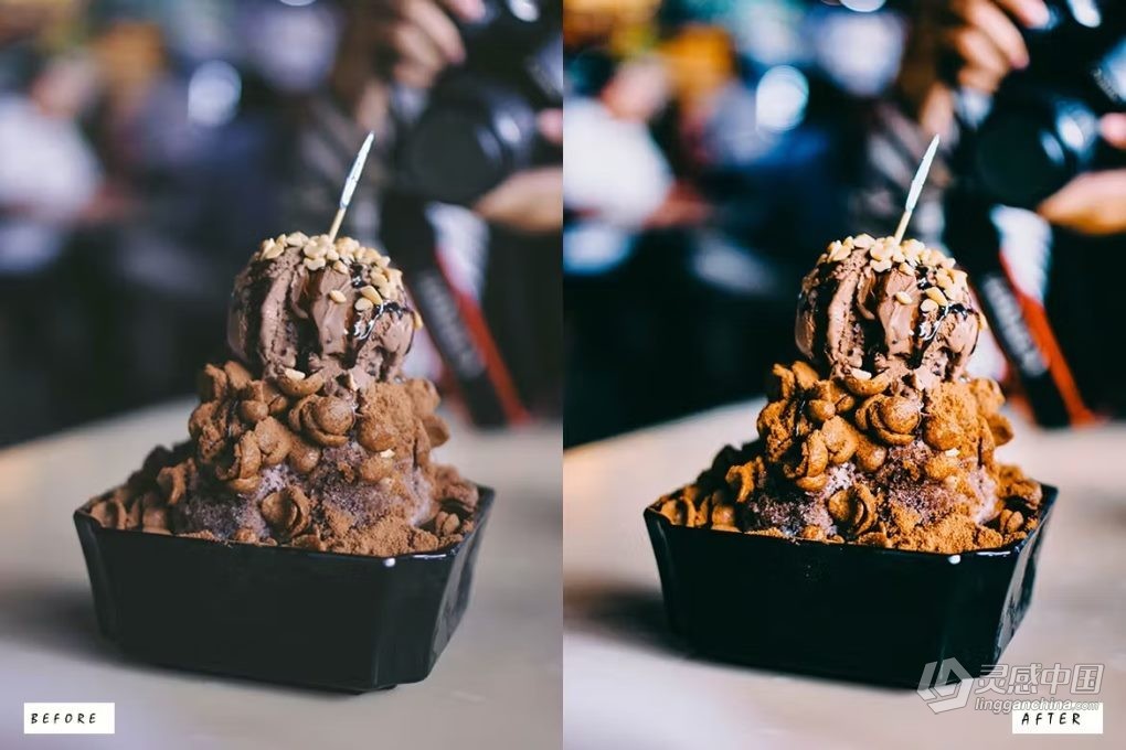 12种蛋糕冰激凌美食调色LR预设 12 Perfect Cake Lightroom Presets  灵感中国网 www.lingganchina.com