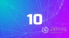 PR开场视频片头模板倒数10秒动画倒计时LOGO效果 Elegant Countdown Logo Mogrt