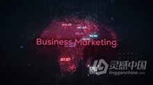 AE模板-数字地图科技公司宣传片头AE模板下载