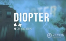 光线折射模糊朦胧效果AE插件 Diopter V1.04 Mac/Win