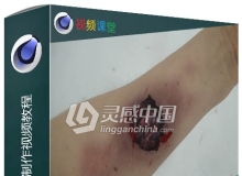 C4D与AE寄生虫特效制作视频教程
