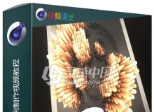 C4D克隆形状转换实例制作视频教程