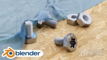 Blender逼真材质贴图基础核心技术训练视频教程
