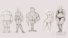 人物角色素描绘画从入门到精通传统绘画艺术视频教程 Character Figure Drawing Class From Beginner to Advance