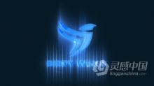 AE模板-经典简约影视光效扫光动画效果标志片头 Filmic Logo Reveal