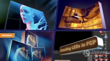 FCPX插件-户外3D LED电子显示屏广告宣传展示动画 First Look at LED Display Screens for Final Cut Pro