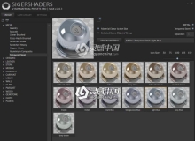 VRAY FOR 3DMAX材质库 SIGERSHADERS V-Ray Material Presets Pro 2.6.3 for 3ds Max