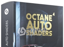 22种汽车漆C4D材质预设 Gumroad – Raidzer0 Auto Shaders for Octane 4.0