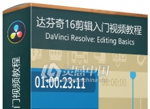 DaVinci Resolve达芬奇16剪辑入门视频教程