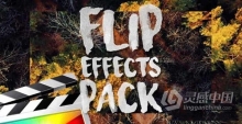 FCPX插件 31个画面翻转画中画效果FCPX插件 Ryan Nangle – Flip Effects Pack