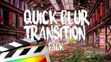 FCPX插件-12个快速模糊过渡转场动画 Ryan Nangle – Quick Blur Transitions