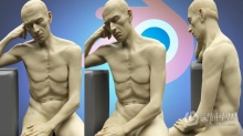 Blender男性人体解剖学雕塑大师级训练视频课程