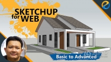 Sketchup for Web房屋设计从基础到高级训练视频教程 中文字幕