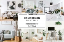 INS简约清新室内设计调色Lightroom预设 OnPresets-HOME DESIGN