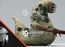 使用CINEMA 4D制作蠕虫生物视频教程Create a Worm Creature in Cinema 4D