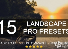 15个专业的风景景观 Lightroom预设15 Pro Landscape Presets