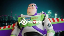 Blender玩具总动员动画巴斯光年角色建模视频教程 中文字幕