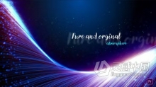 非常炫美的粒子动画背景和创意标题PR模板下载 Particles and Creative Titles