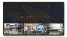 AE模板-酒店度假村商务办公室展示豪华房地产促销宣传视频 Luxury Real Estate Promo