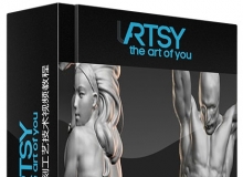 ZBrush人体雕刻工艺技术视频教程 Uartsy Dynamic Figure Sculpting