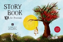 【Procreate笔刷】儿童插图故事书Procreate笔刷画笔 Storybook Kit For Procreate