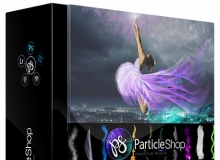 PS炫酷粒子笔刷滤镜ParticleShop1.2.0.566+付费笔刷包+视频教程