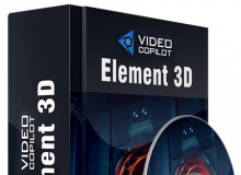 Video Copilot 出品 E3D v2.2.2 3D完美注册破解版 特效插件 Element 3D v2.2.2 Win版