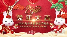 AE模板-喜庆兔年新春十秒倒计时片头AE模板下载