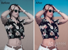 摄影棚人像摄影后期PS修饰背景合成视频教程 Portrait Photography Editing Workflow in Photoshop
