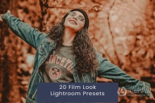 20个电影胶片效果调色Lightroom预设 20 Film Look Lightroom Presets