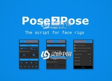 卡通人物面部绑定MG动画制作工具AE脚本 Pose2Pose V1.1.0破解版