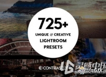 23套精品Lightroom预设合集共725个 725+ Pro Lightroom Presets Bundle