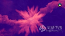达芬奇模板 彩色烟雾特效爆炸动画LOGO视频效果 DaVinci Resolve模板 工程 文件