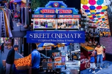 15个城市街拍电影色调Lightroom预设 Street Cinematic Lightroom Presets