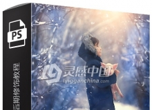 俄罗斯摄影师Anastasia Kuchina唯美冬季儿童摄影后期修饰PS视频教程
