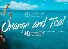 流行电影大片级专业电影3D LUTs预设 Orange Teal LUTs