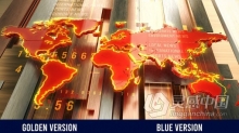 AE模板-3D世界地图动画场景新闻活动开场视频 Broadcast News World Opener