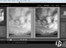 Lightroom 创建黑白景观照片教程Creating Black and White Landscape Photos with ...