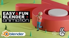 Blender简单有趣动画制作视频教程 中文字幕