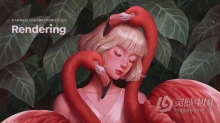 绘画教程 数字绘画中人物角色光线与色彩的应用技术视频教程