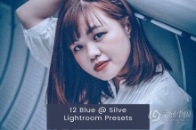 蓝调灰色电影人像Lightroom预设 Blue @ Silve Lightroom Presets