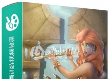 数字手绘艺术插画原画训练视频教程 MUSES Krita Training Vol 2
