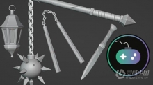 Blender游戏资产建模基础知识训练视频教程