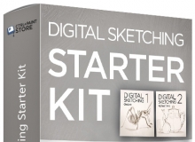 数字绘画素描基础全能大师班训练视频教程 Digital Sketching Starter Kit