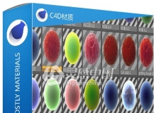 C4D材质 MICROSCOPIC AND GHOSTLY MATERIALS FOR CINEMA 4D