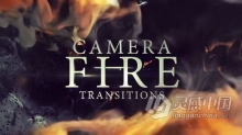 AE脚本预设模板20种火焰特效视频转场过渡效果 Camera Fire Transitions