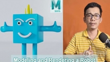 Maya 2022机器人建模与渲染技术训练视频教程