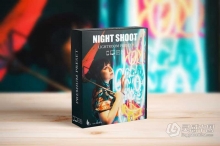 港风电影街拍夜景人像Lightroom预设 Night Presets for Lightroom Presets