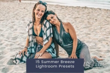 夏日微风人像后期调色Lightroom预设 15 Summer Breeze Lightroom Presets